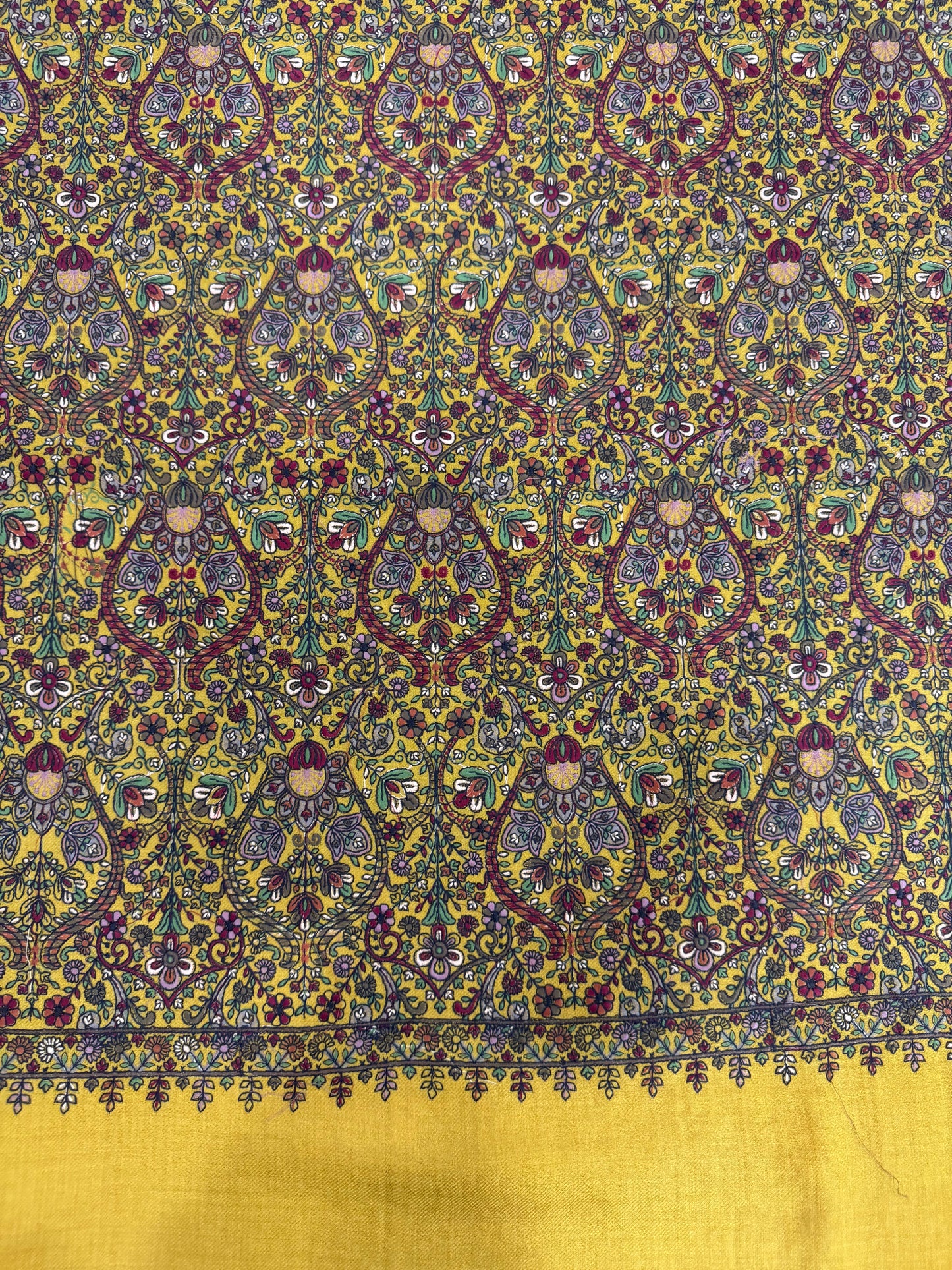 Amber Bloom Shawl
