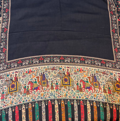 Royal Procession Print Stole