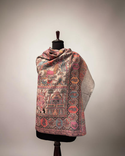 Royal Procession Kani Shawl