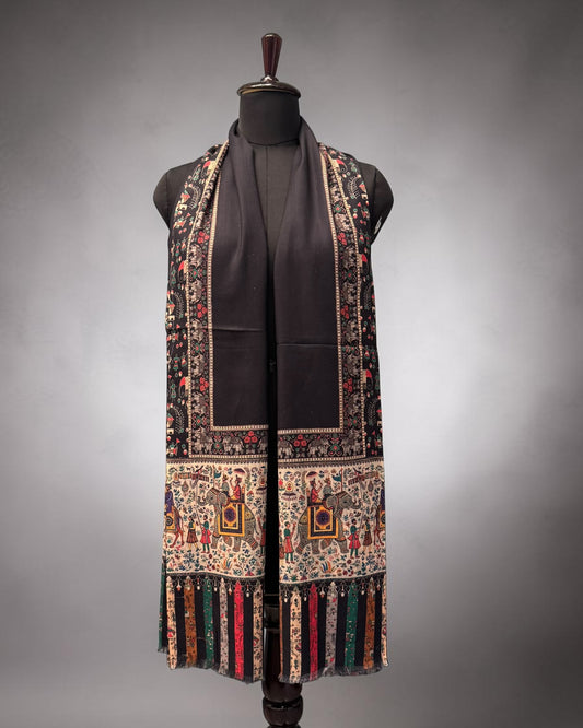 Royal Procession Print Stole