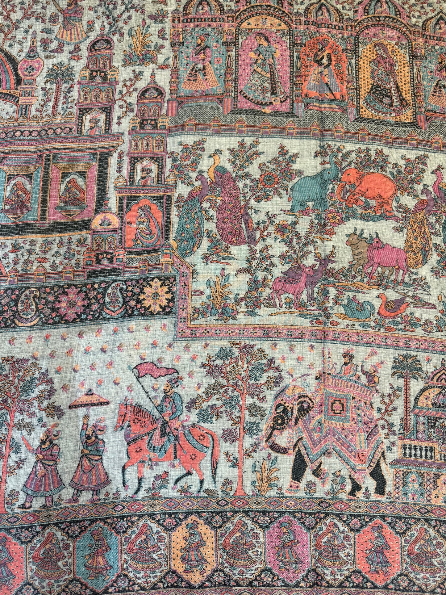 Royal Procession Kani Shawl