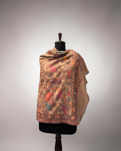 Woven Menagerie Kani Shawl